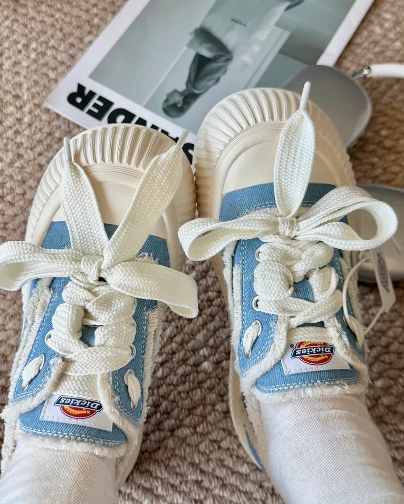 <解構平替款3.0!!> Dickies 厚底 增高 餅乾 解構 輪胎底 帆布鞋 3色 232W50LXS41A/B/C