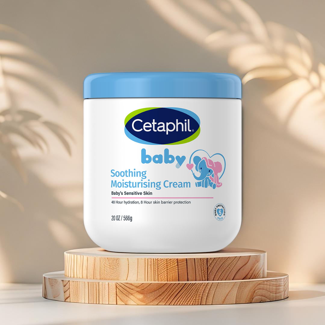 Cetaphil 舒特膚 Baby 嬰兒舒緩保濕霜 566g - 48小時保濕，守護寶寶肌膚
