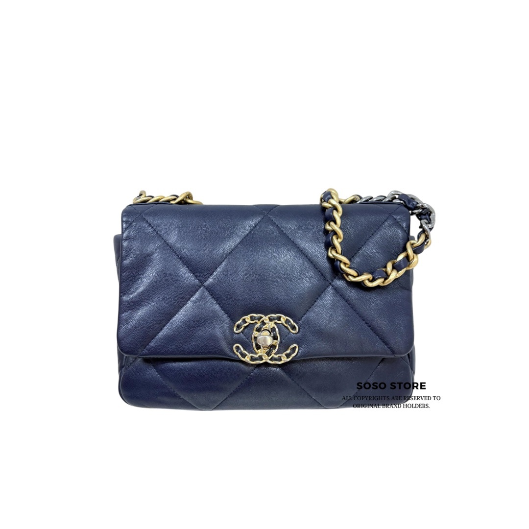 Chanel 19 Bag - Navy / Ghw&Shw