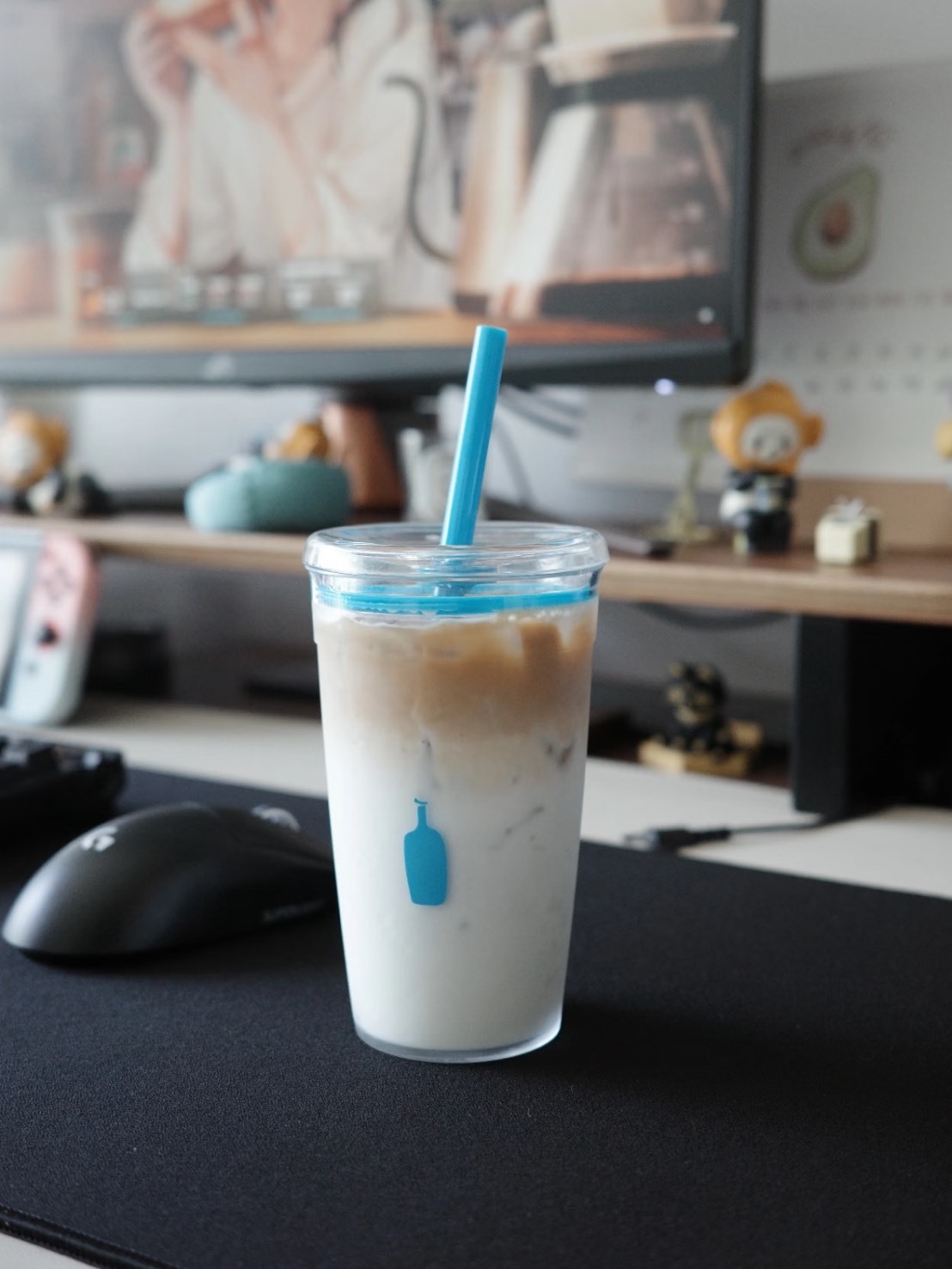 BLUE BOTTLE COFFEE 藍瓶 透明隨行杯