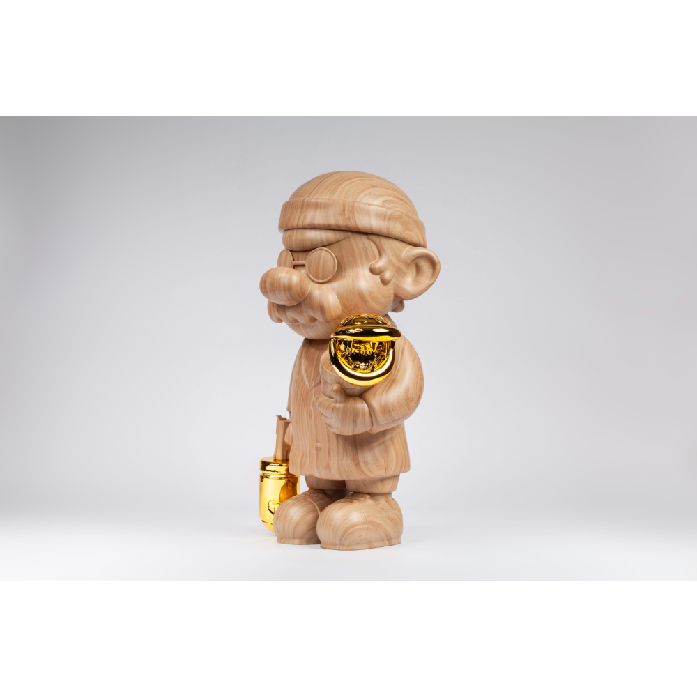 ZCWO 殺手系列 Super Professional XL // FOREST BLOCKS GILDED VERSION 電鍍木紋殺手