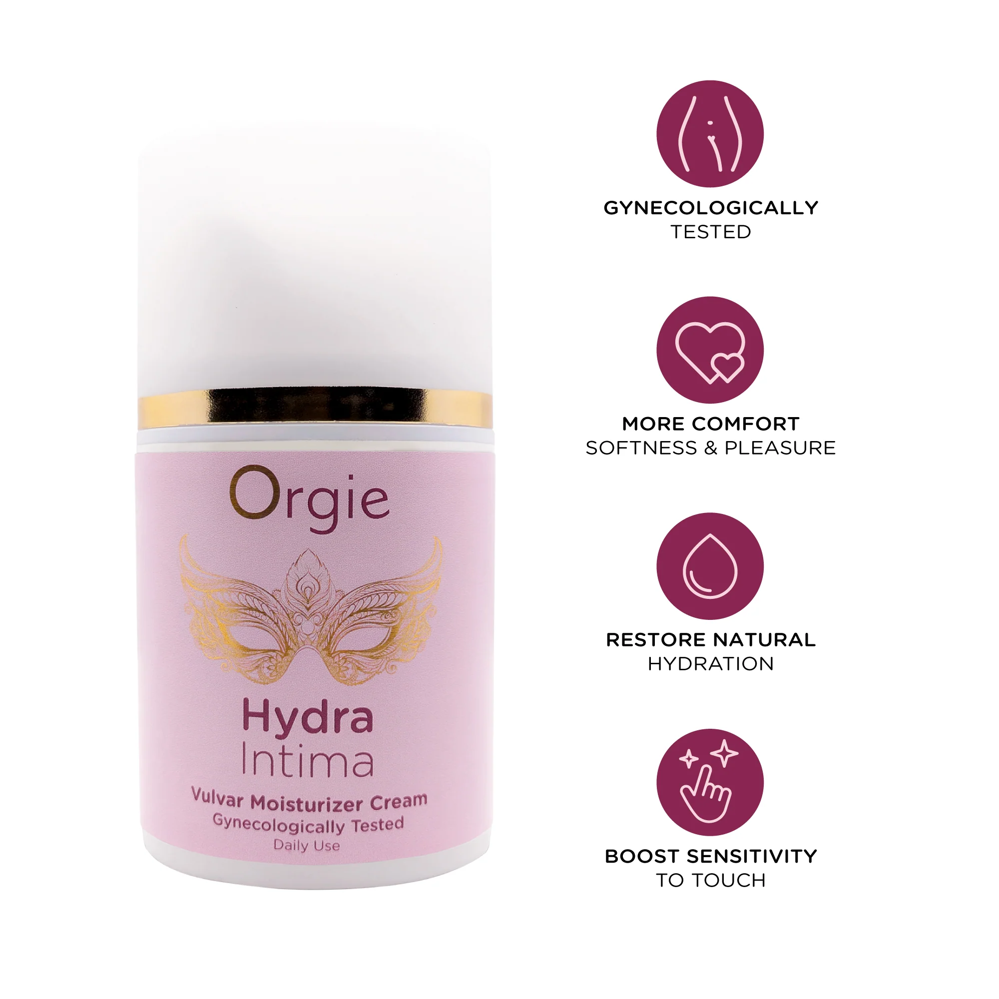 Orgie - Hydra Intima Vulvar Moisturizer Cream - 50ml