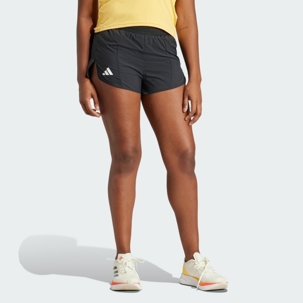 Adidas Adizero E Short IN8707 女 短褲 運動短褲 輕質 吸濕排汗 中腰 內三角褲 黑
