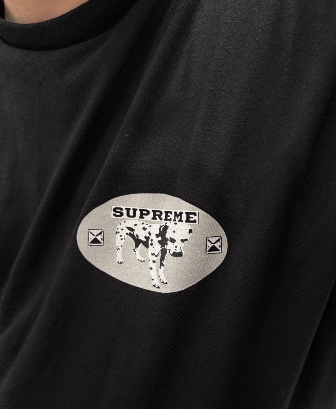 Supreme Dalmatian 斑點狗T恤 春季款 美式潮流短袖 男女同款