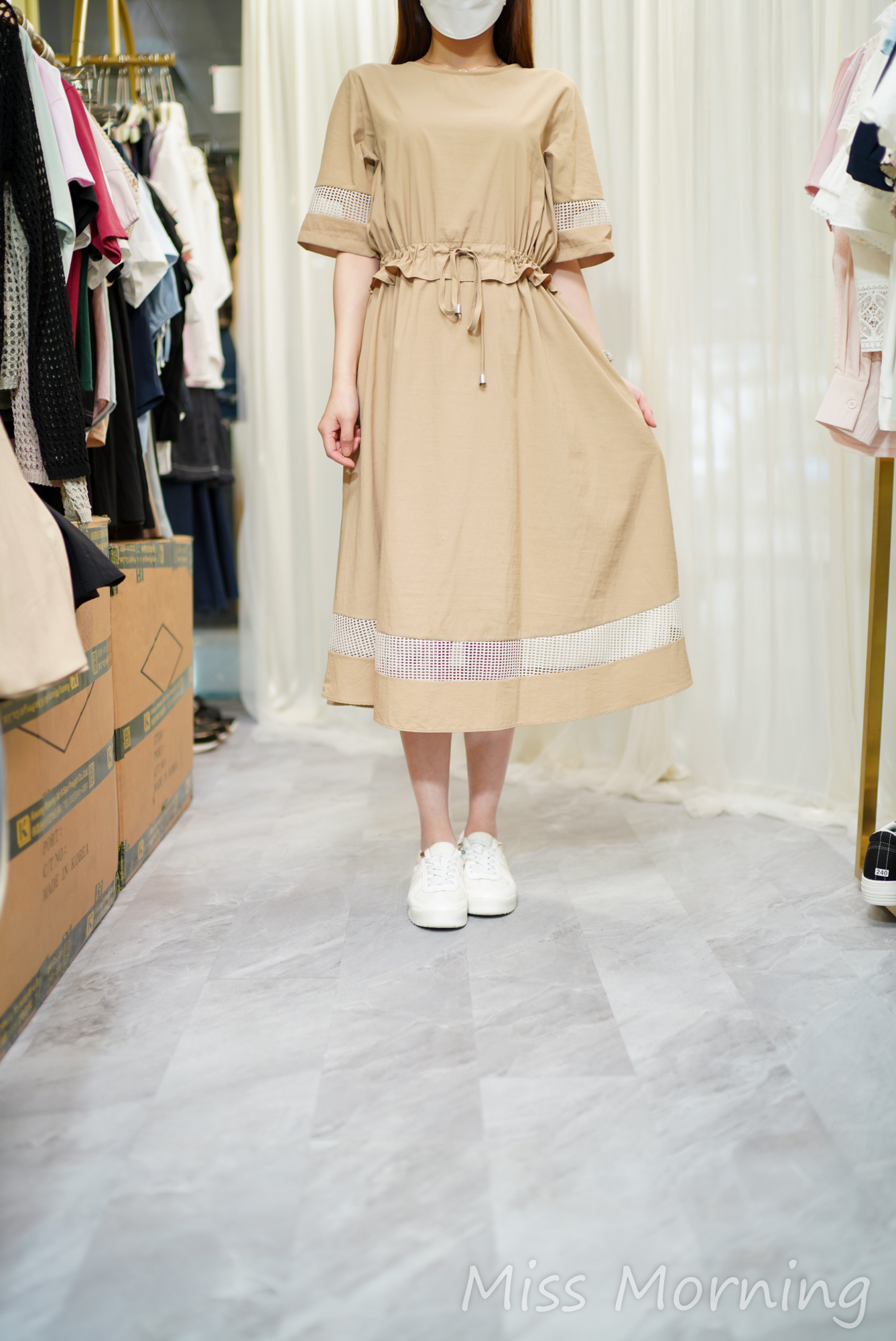 涼快高質連身裙(14631)