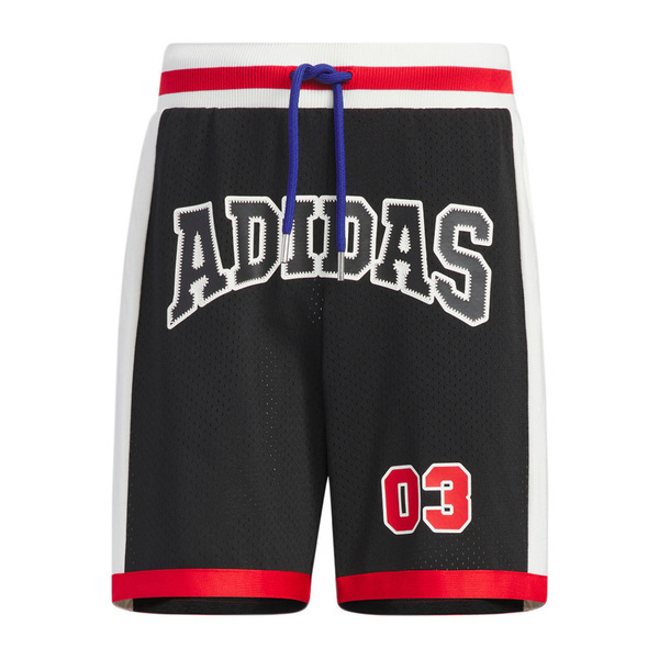 Adidas BB RS Short U JD6398 男 籃球褲 運動短褲 透氣 寬鬆 舒適 黑 紅