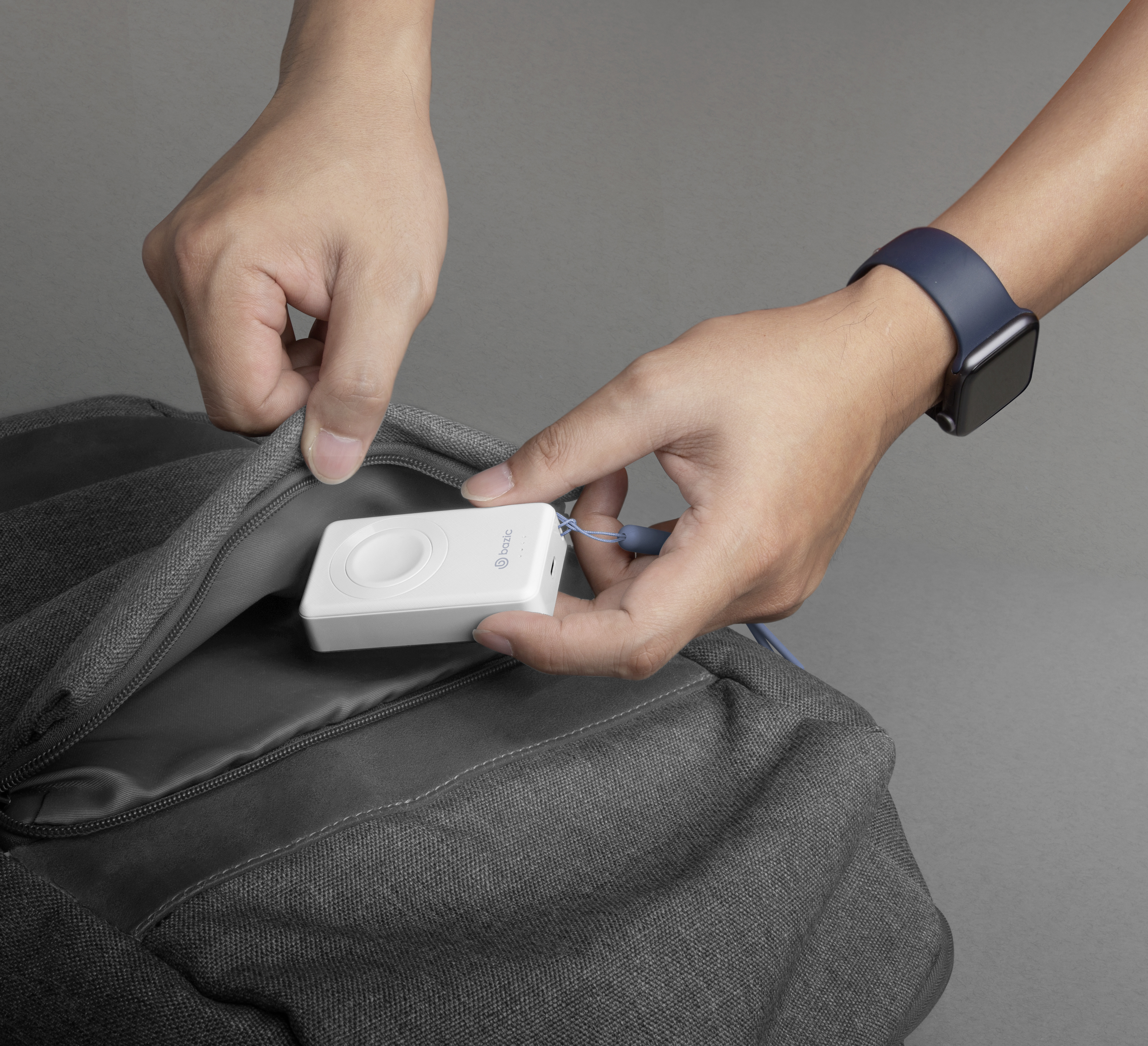 BAZIC GoPower Mini 4000mAh 2-in1 超小型手錶充電器+行動電源