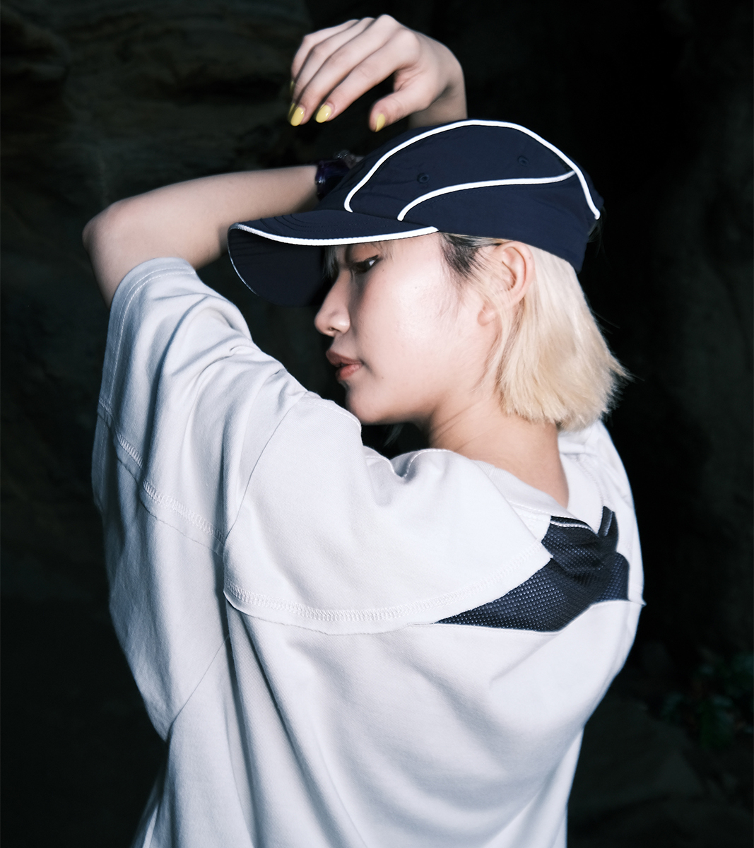 nozzle quiz®｜RFL. Split Cap (黑、灰、藍)