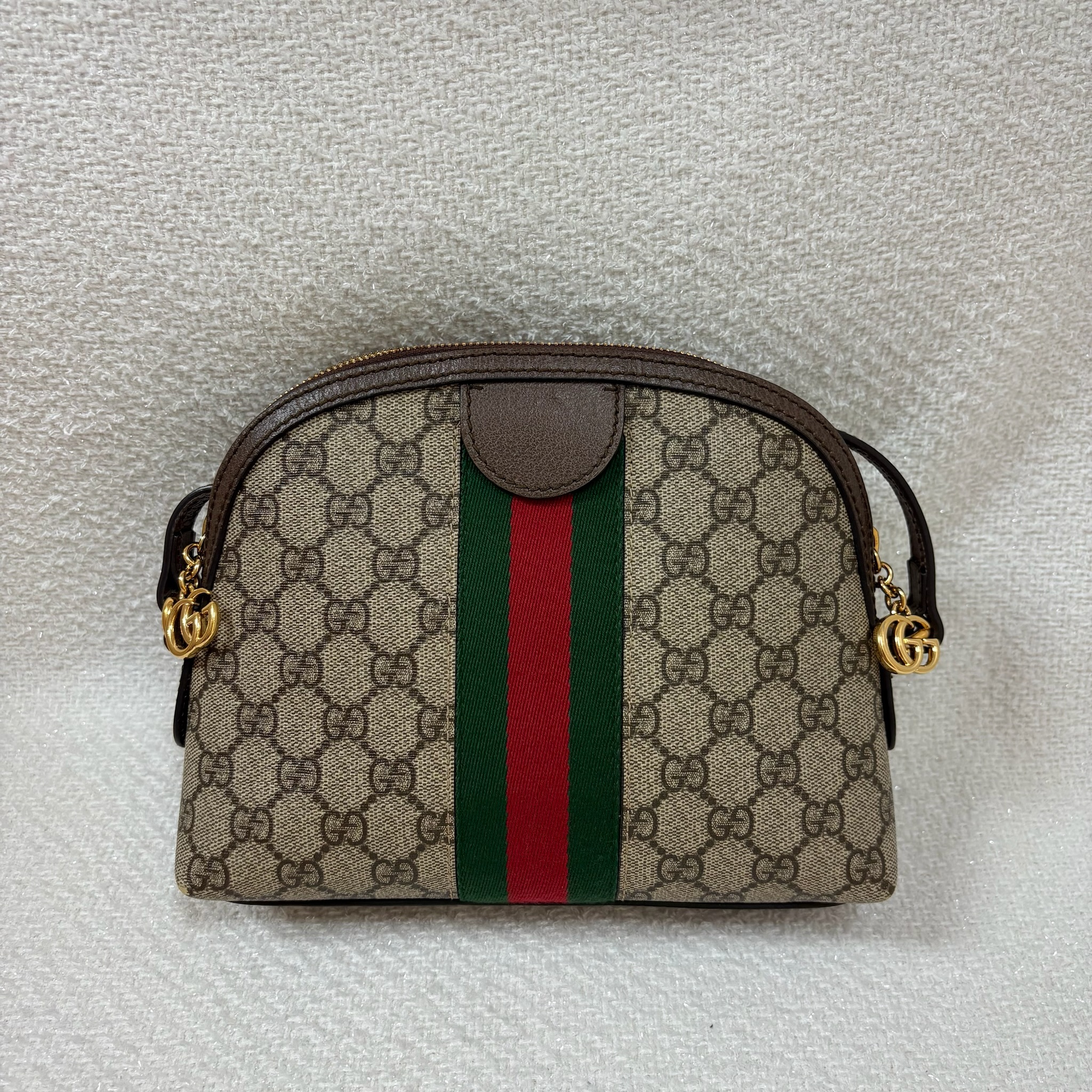 Gucci Ophidia Shoulder Bag - Brown / Ghw