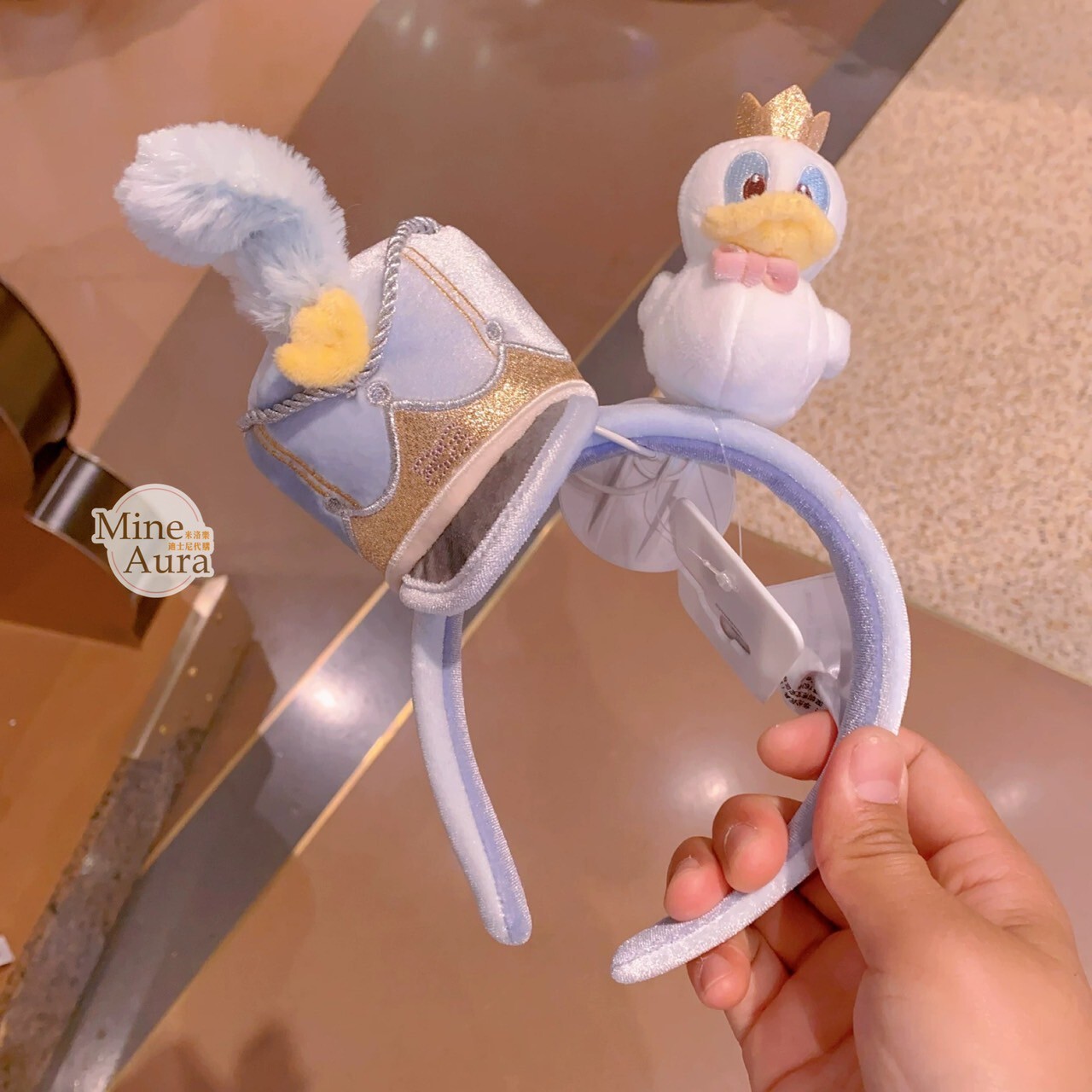 2025 唐老鴨 Donald 生日系列 絨毛造型 髮圈 髮箍 -上海迪士尼樂園