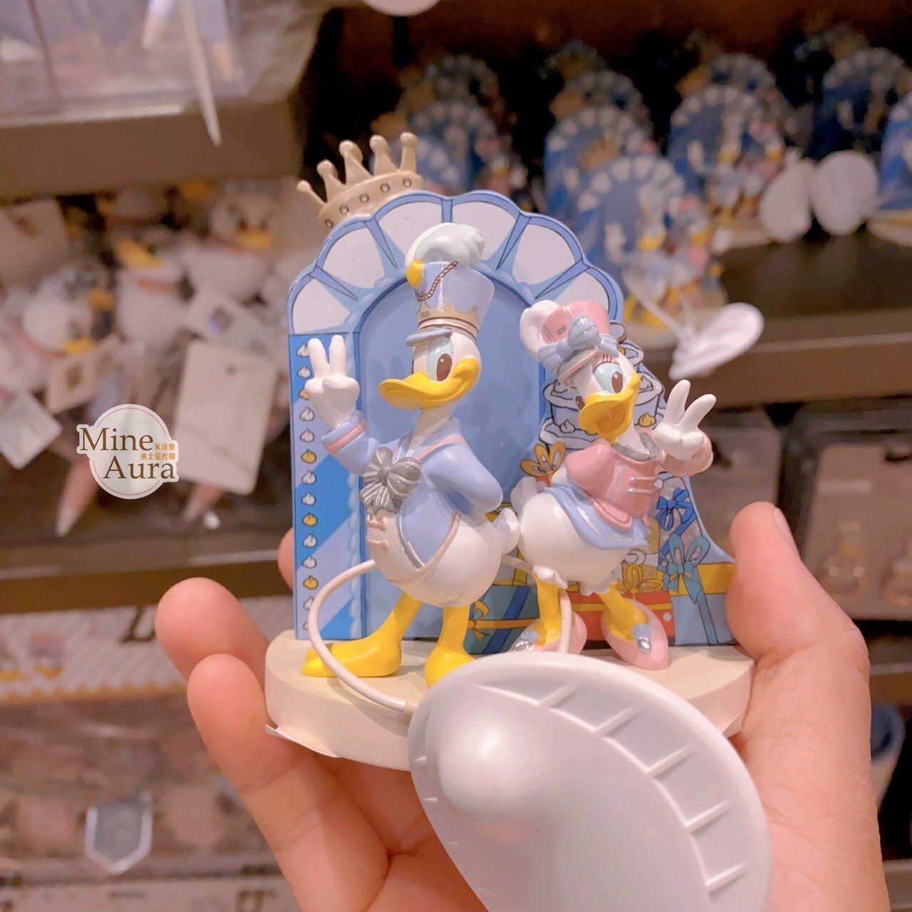 2025 唐老鴨 Donald 生日系列 黛西 Daisy 造型 相片夾 擺飾品 -上海迪士尼樂園