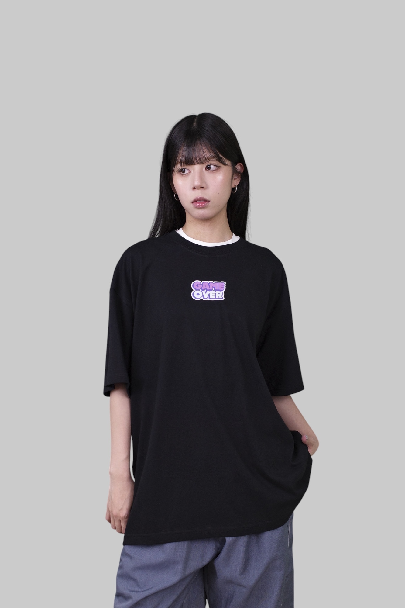 『Always_Good』GAME OVER 印花 短T
