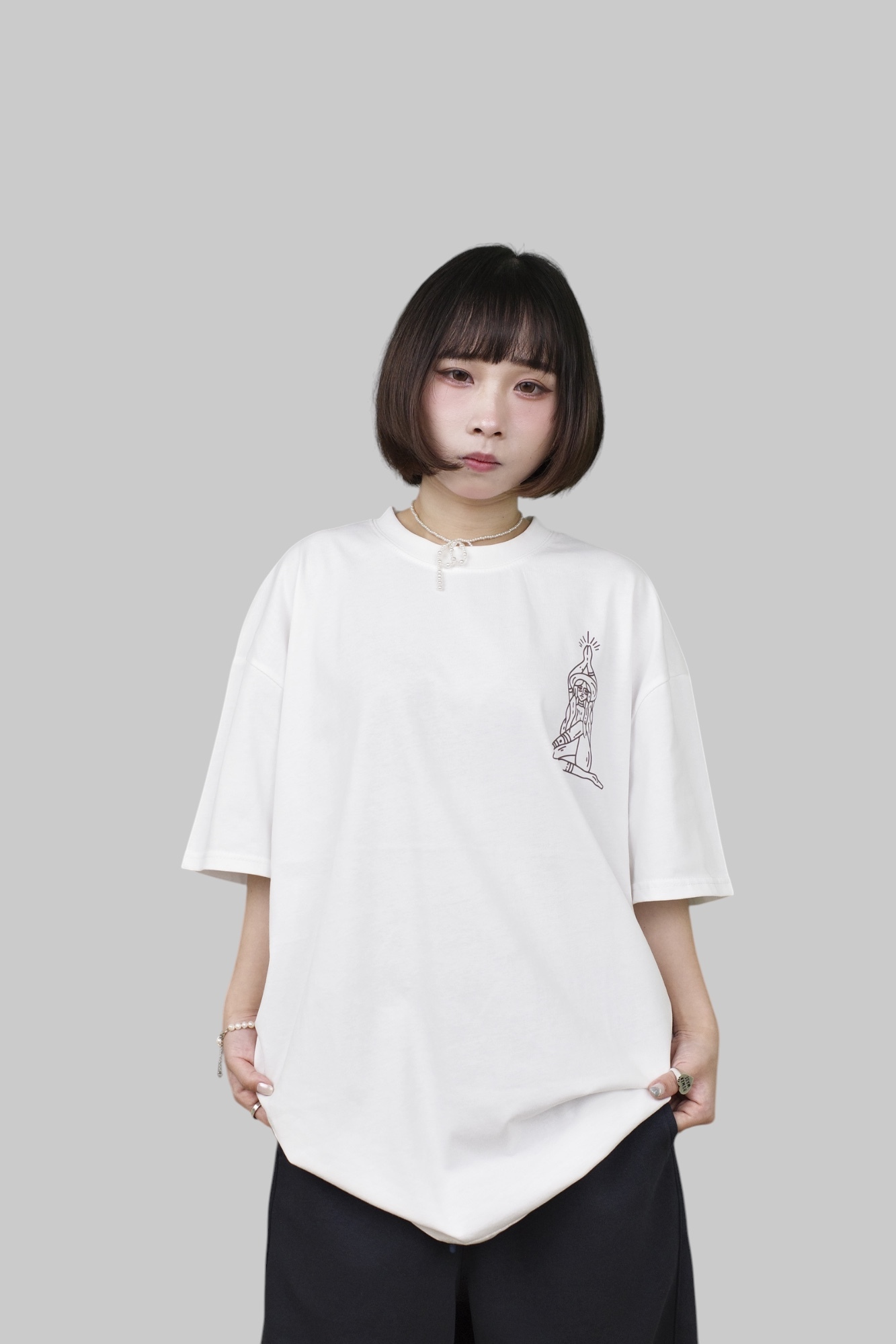 『Always_Good』沙漠旅行 印花 短T