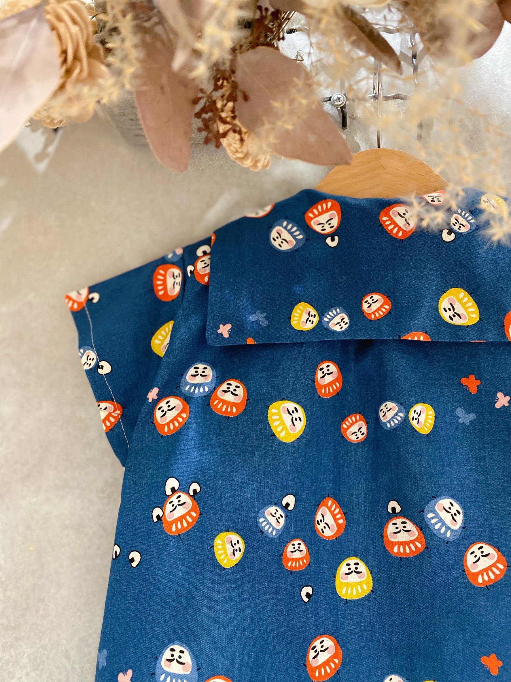 福神 海軍領短袖上衣(100)