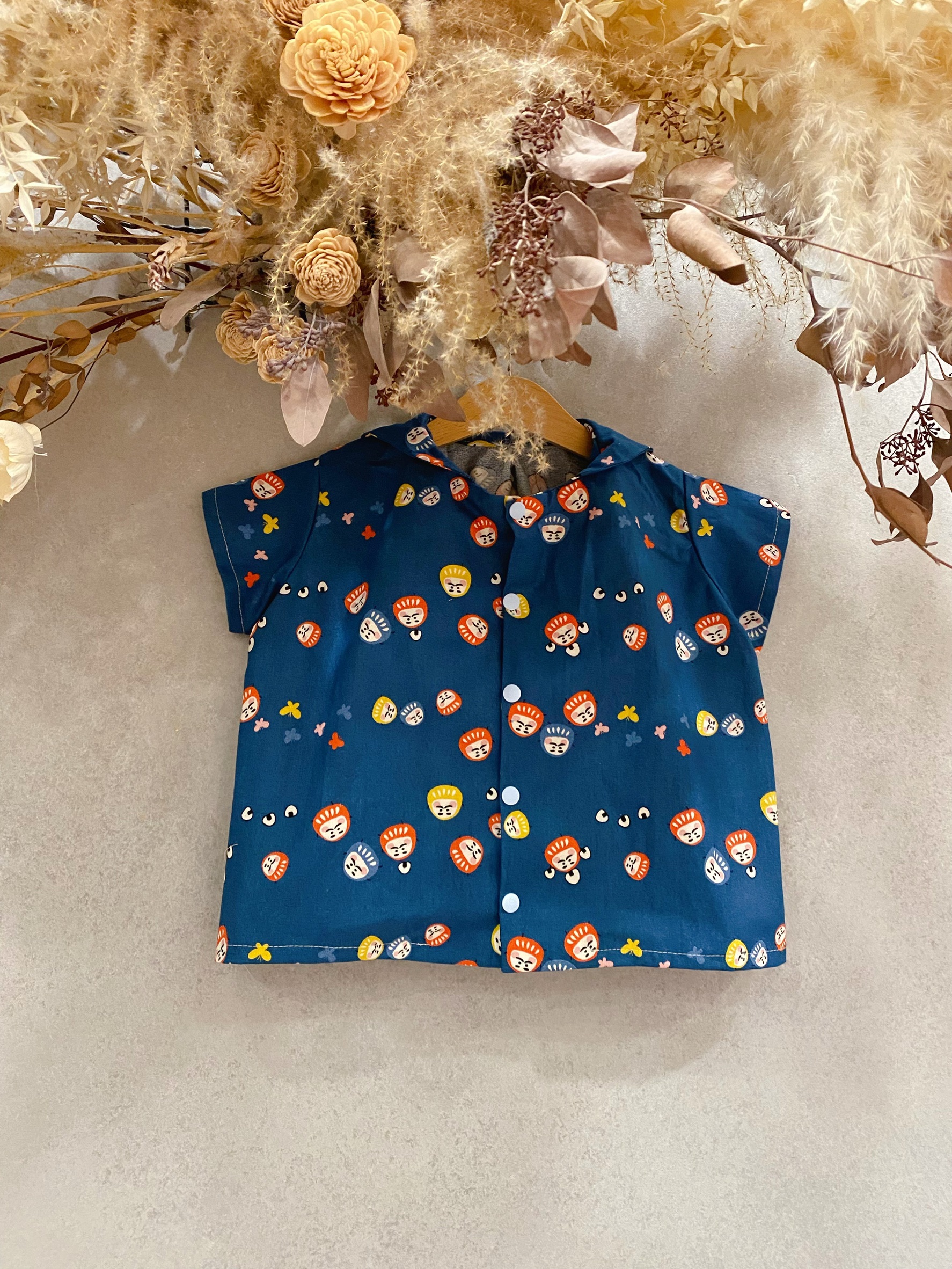 福神 海軍領短袖上衣(100)