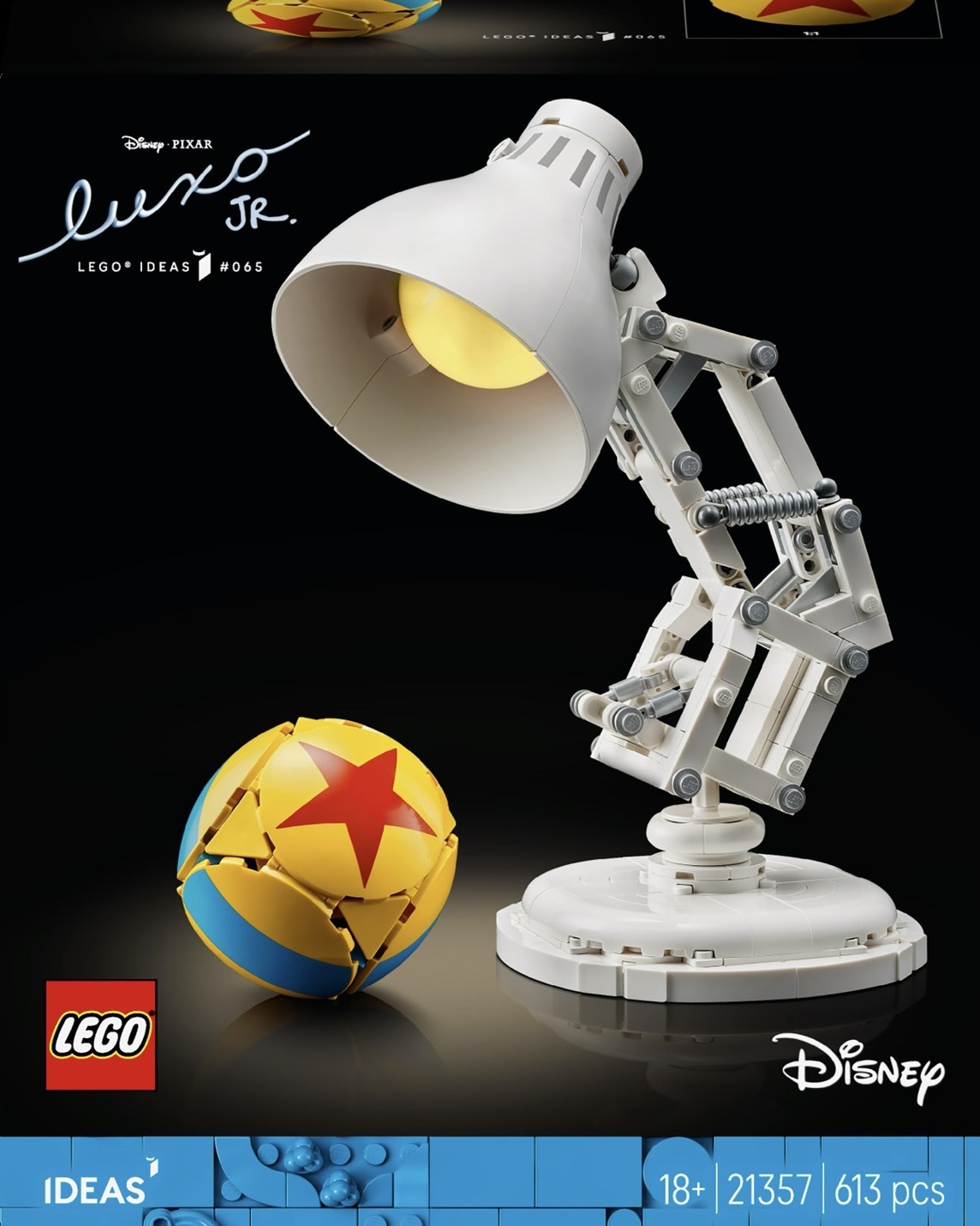 樂高 LEGO 21357 迪士尼 皮克斯 跳跳燈 Disney Pixar Luxo