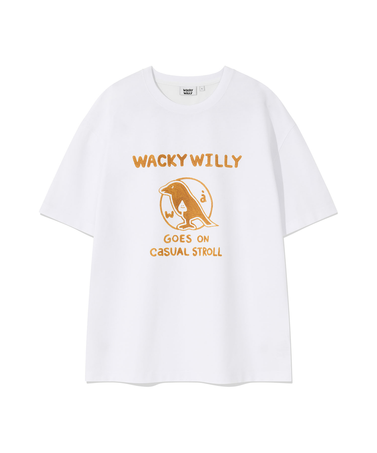 【直播】WACKY WILLY LL060409 Typo Bird 圖案短袖上衣