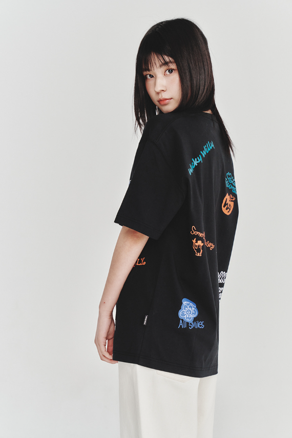 【直播】WACKY WILLY LL060410 多圖案短袖上衣