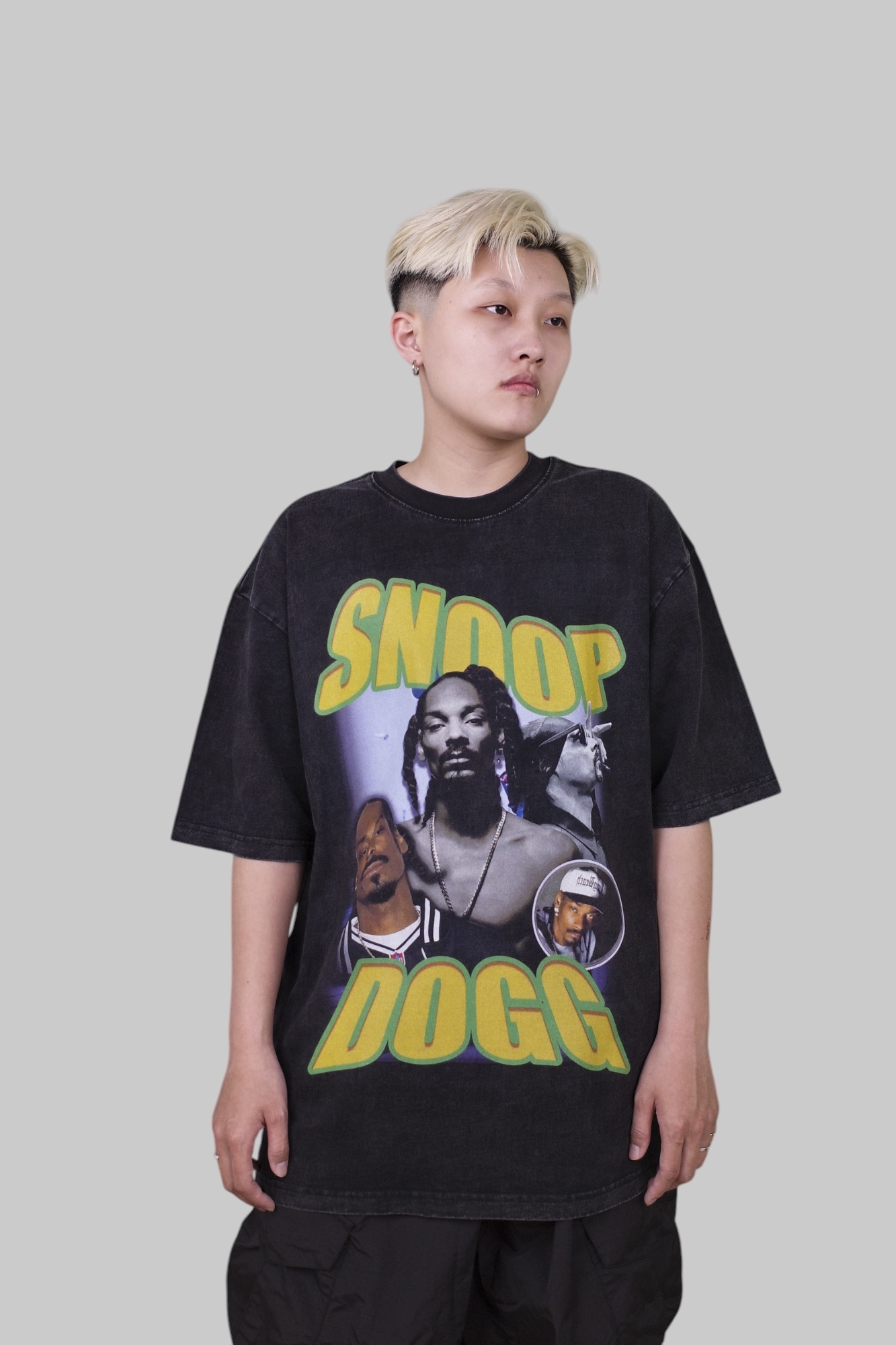 『Always_Good』致敬 Snoop Dogg 水洗 印花 短T