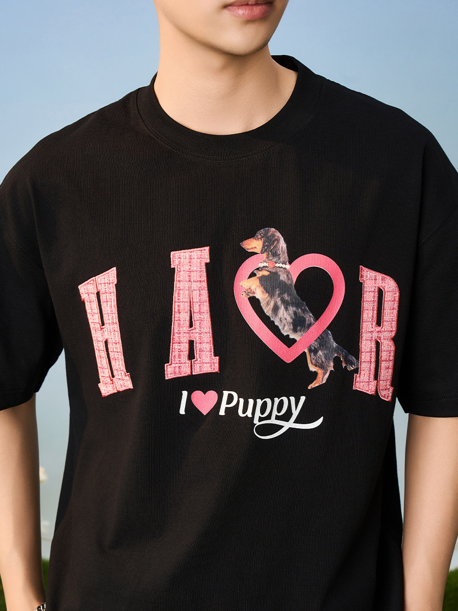 harsh and cruel 2025SS I LOVE PUPPY 臘腸狗 短袖