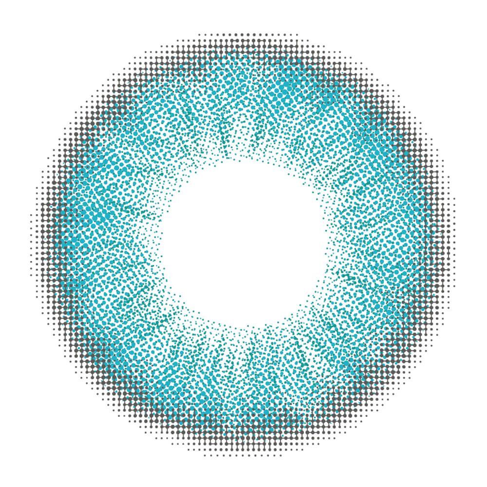 [日拋] REFFiNE LiGHT 1 Day European Aqua 彩妝隱形眼鏡｜每盒6片