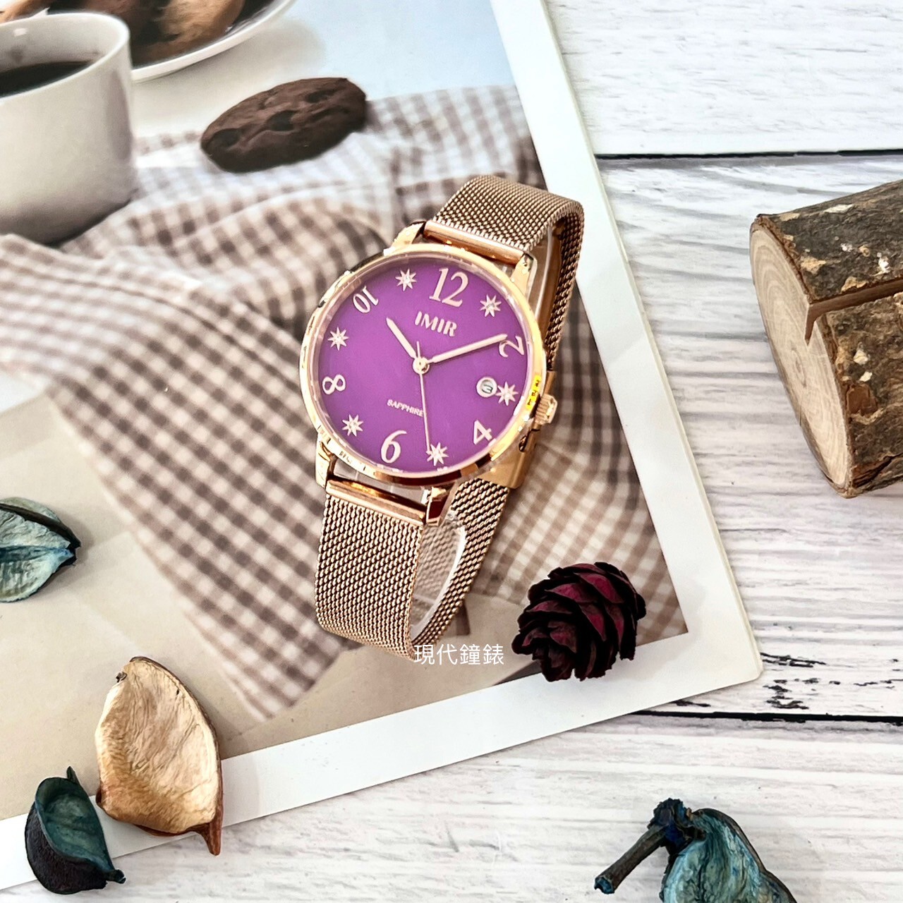 【IMIR艾米爾】星鑽圓舞曲時尚腕錶 6393KB 32mm 現代鐘錶