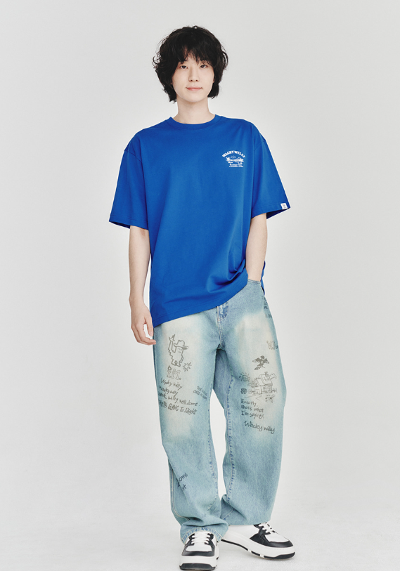 【直播】WACKY WILLY LL060413 海灘圖案度假短袖上衣