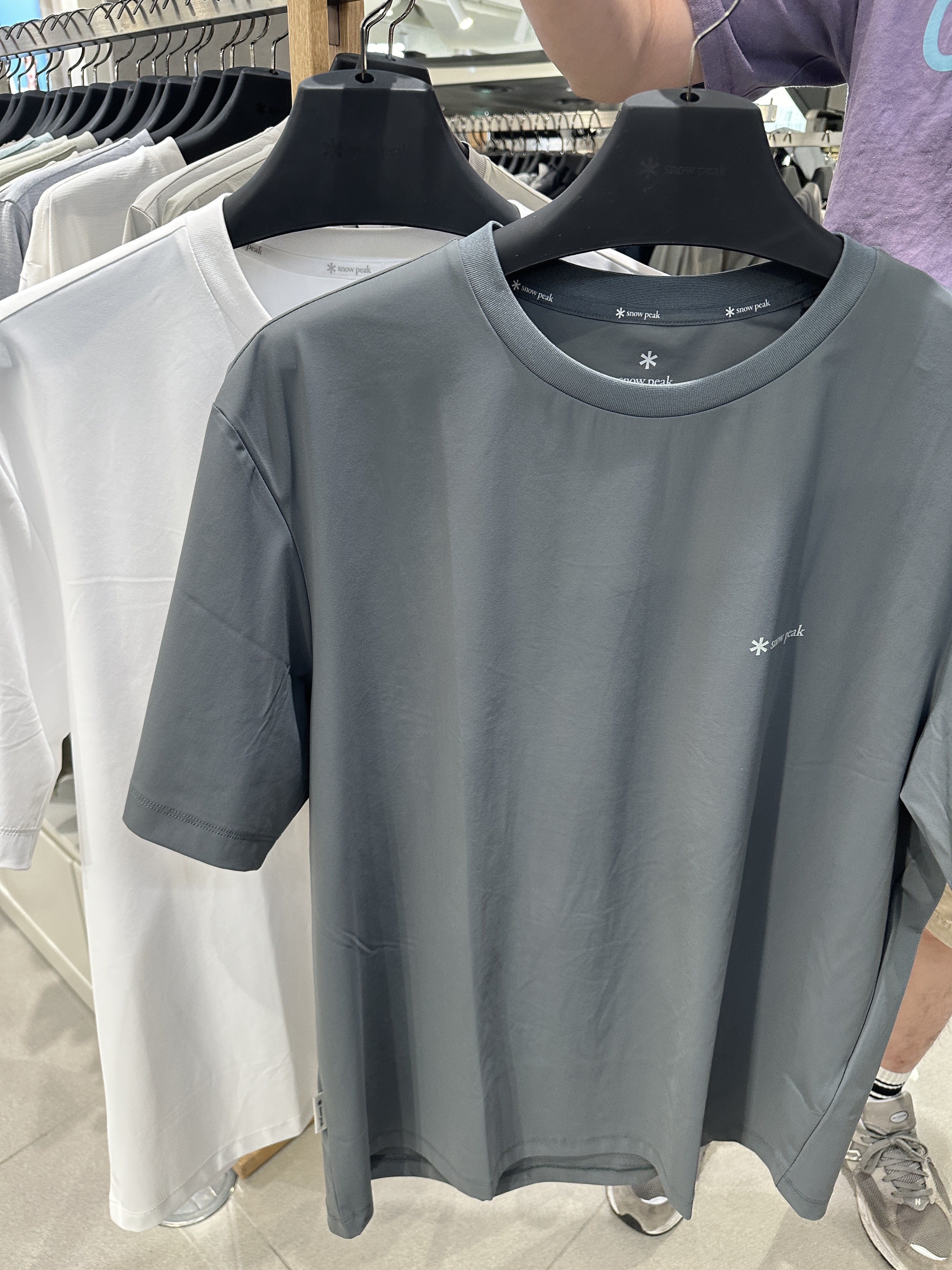 【現貨】snow peak Cooling Short Sleeve T-shirt 超涼感 印花小logo 短tee S25MMTTS22