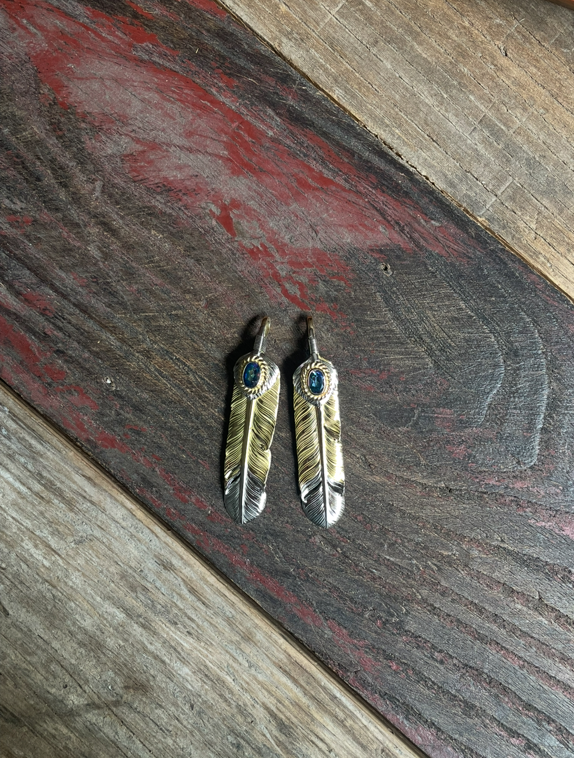 全金先PT 上PT900 PT卷金繩 Rainbow Topaz 羽 M