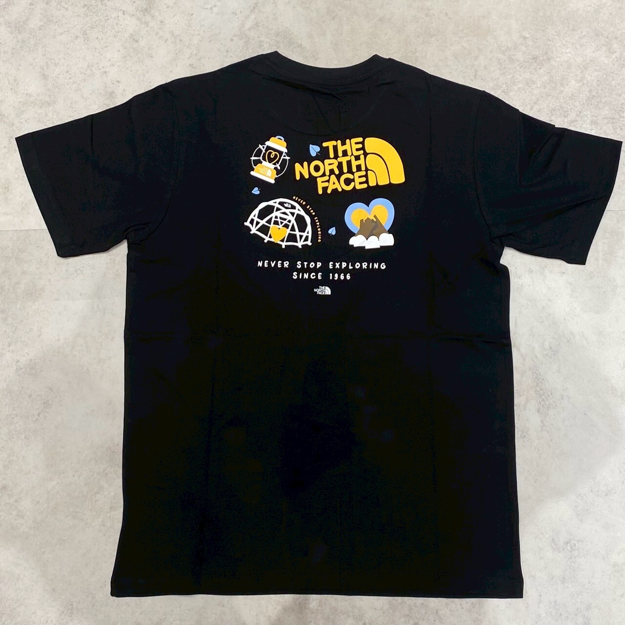 The North Face 北臉 純棉可愛露營印花短袖T恤 NF0A8DEMJK3