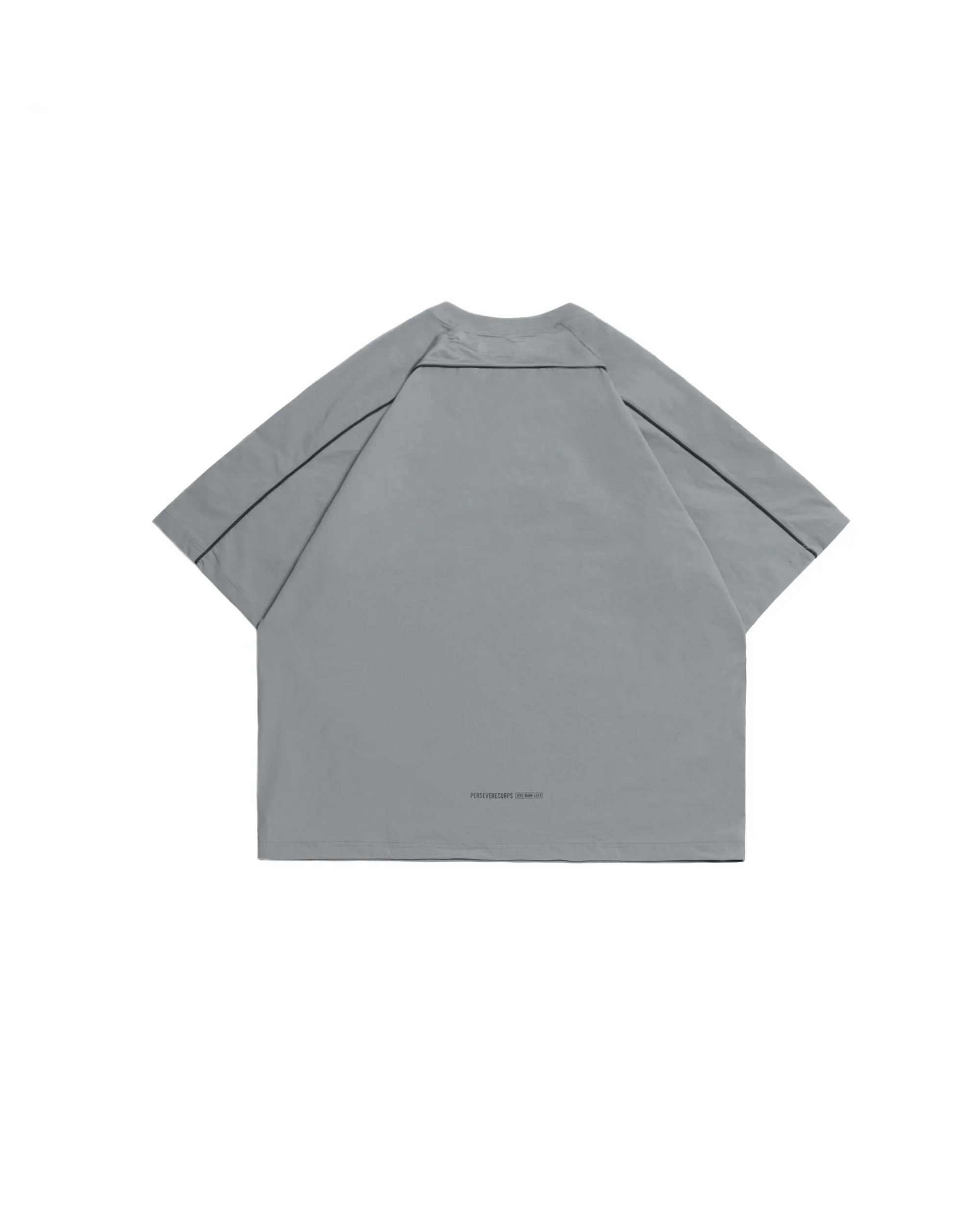 PERSEVERE MATTE NYLON WATER-REPELLENT T-SHIRT - GREY