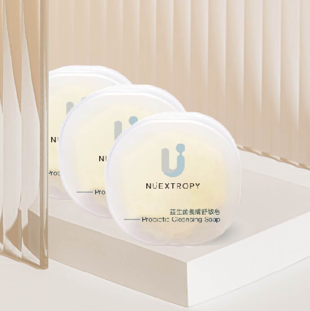 【益菌清潔】雨香修護舒敏體皂40g 3入組