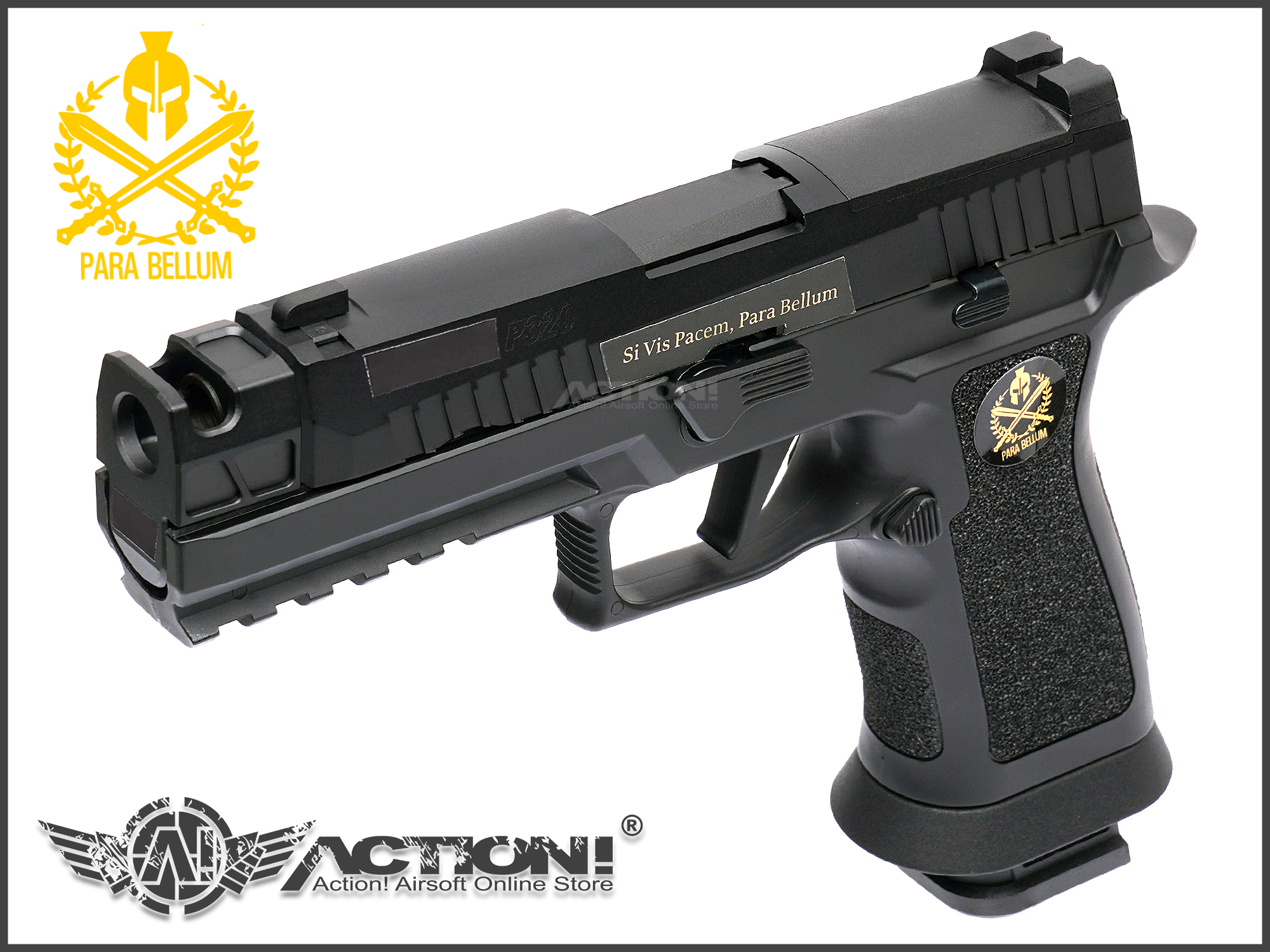 Parabellum - P320 XCARRY COMP AIRSOFT GBB Pistol (Alumi