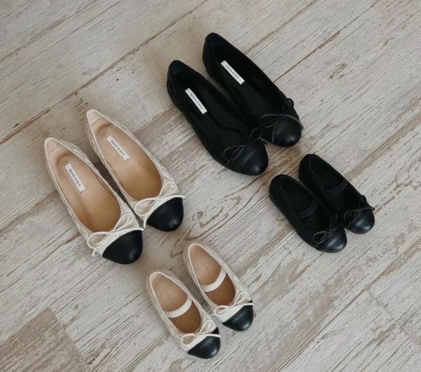 小香風菱格紋娃娃鞋（大人賣場