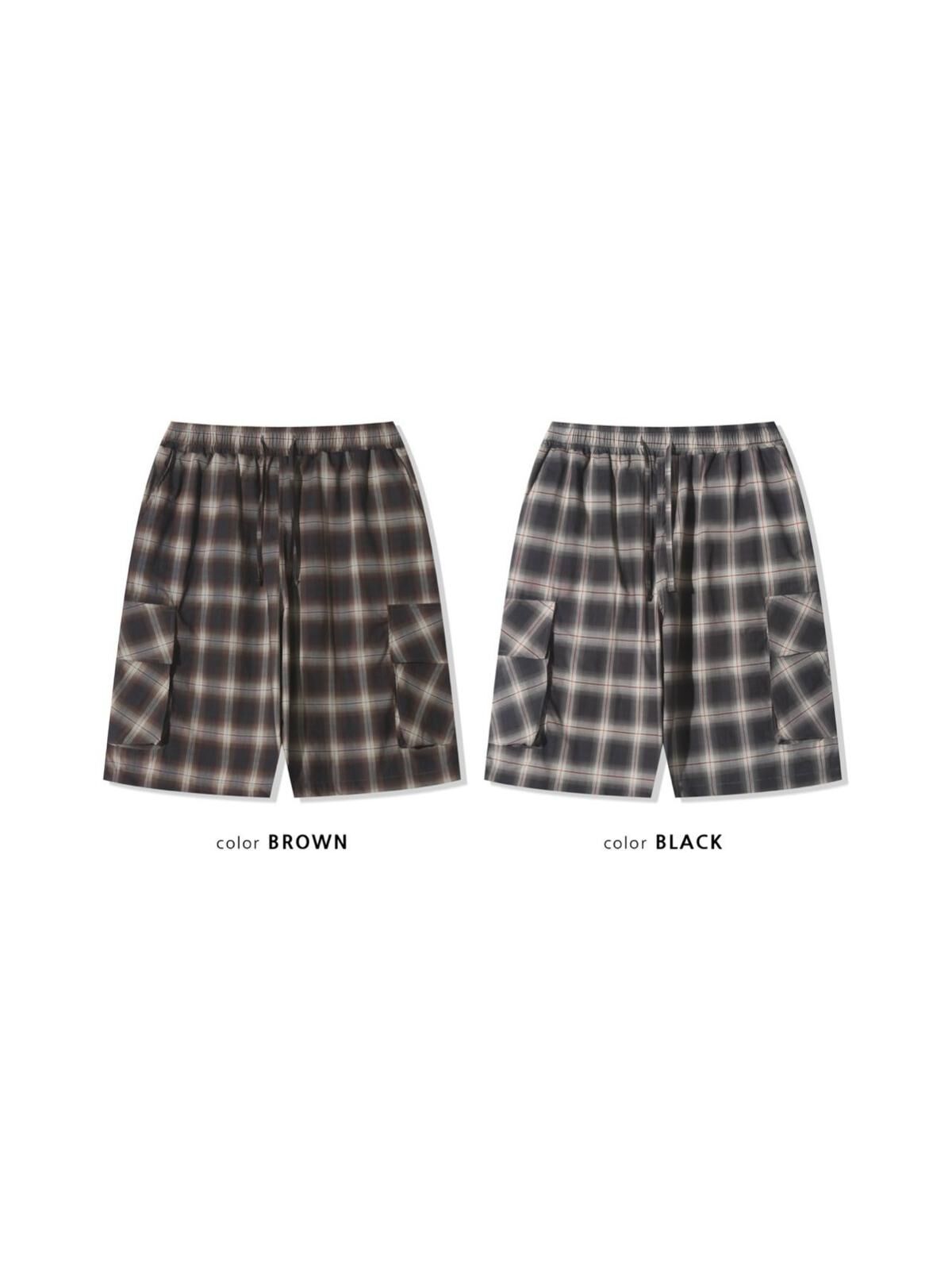 格仔工裝短褲 PULSE-144P