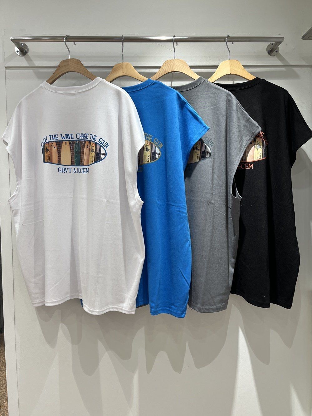 OverSize英文字圖案背心 10.GVTY-0217V