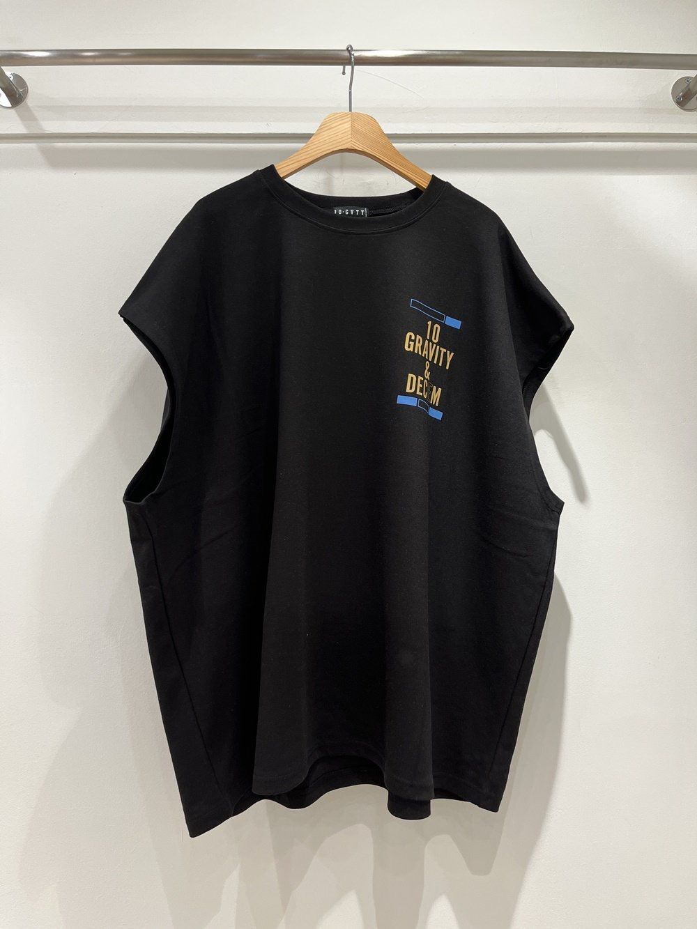 OverSize英文字背心 10.GVTY-0222V