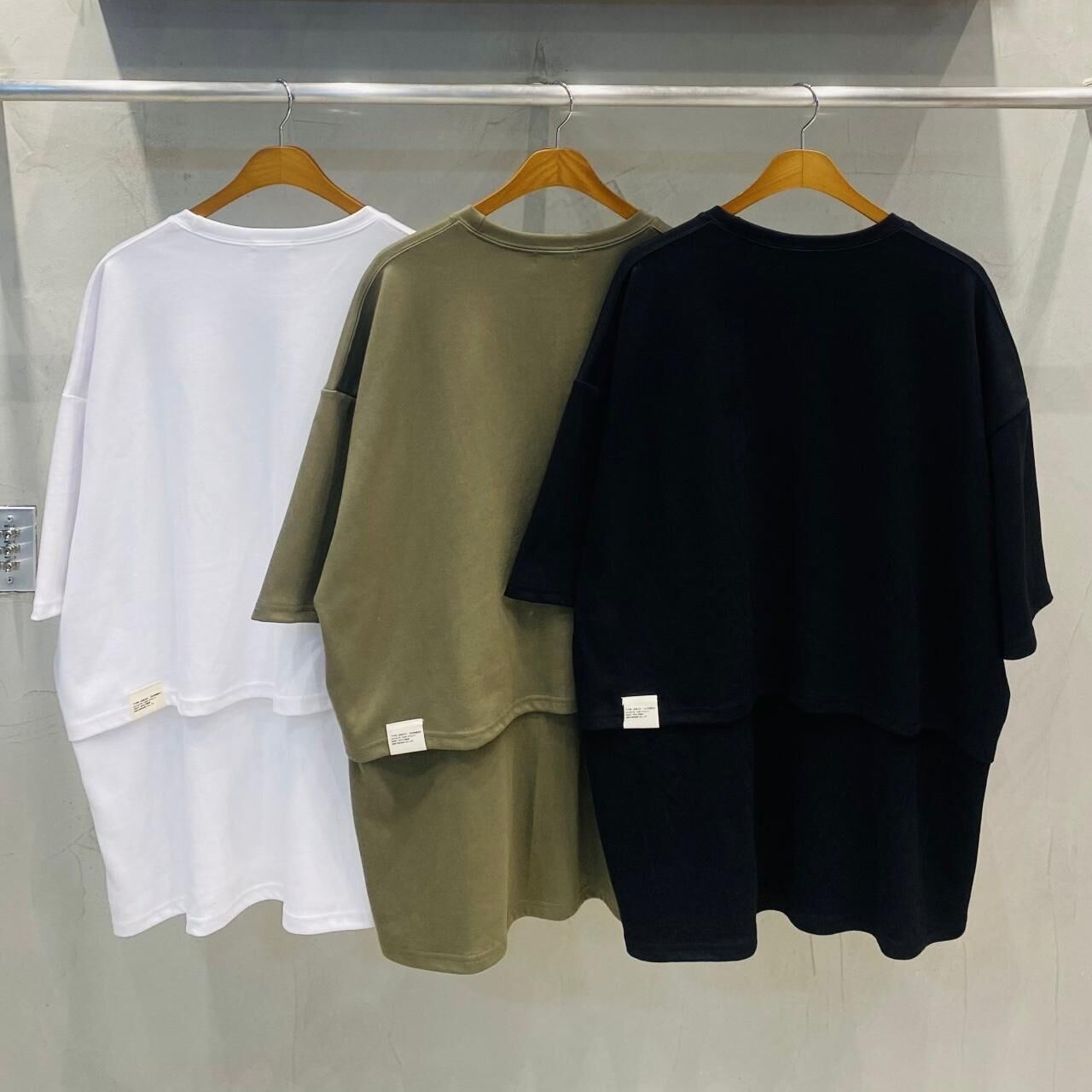 OverSize淨色短袖Tee UNSTANDARD-116T