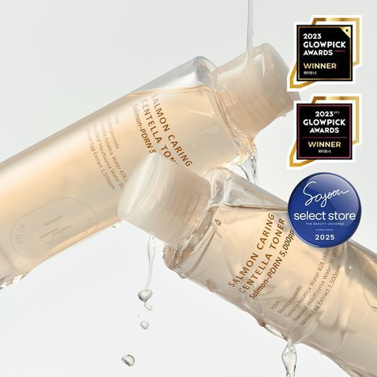[30/11 - 31/01] HEVEBLUE Salmon Caring Centella Toner 200ml (Salmon PDRN 5,000ppm) [Olive Young Planning Set]