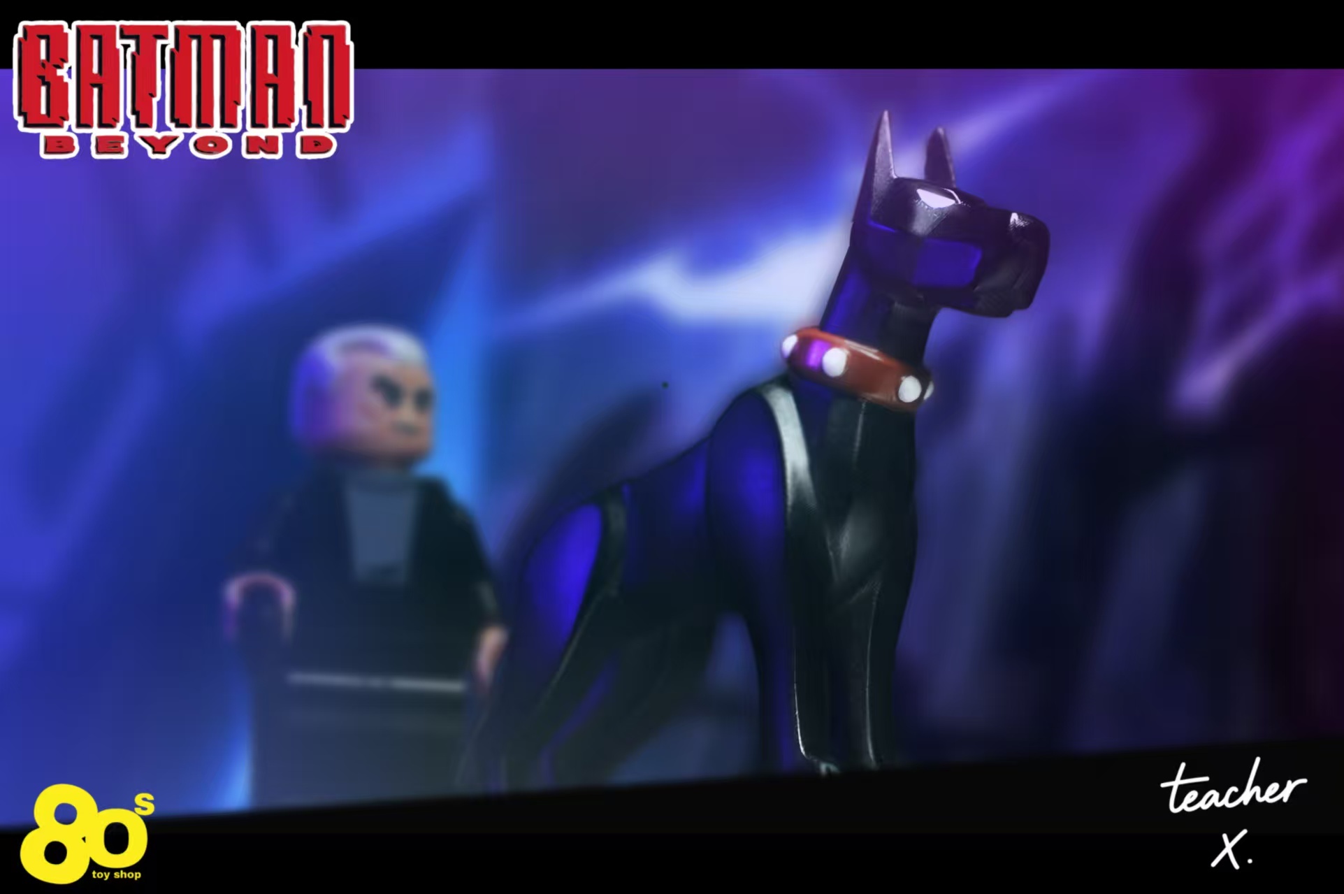 【80s Toyshop】老年布魯斯韋恩+蝙蝠狗ACE套裝