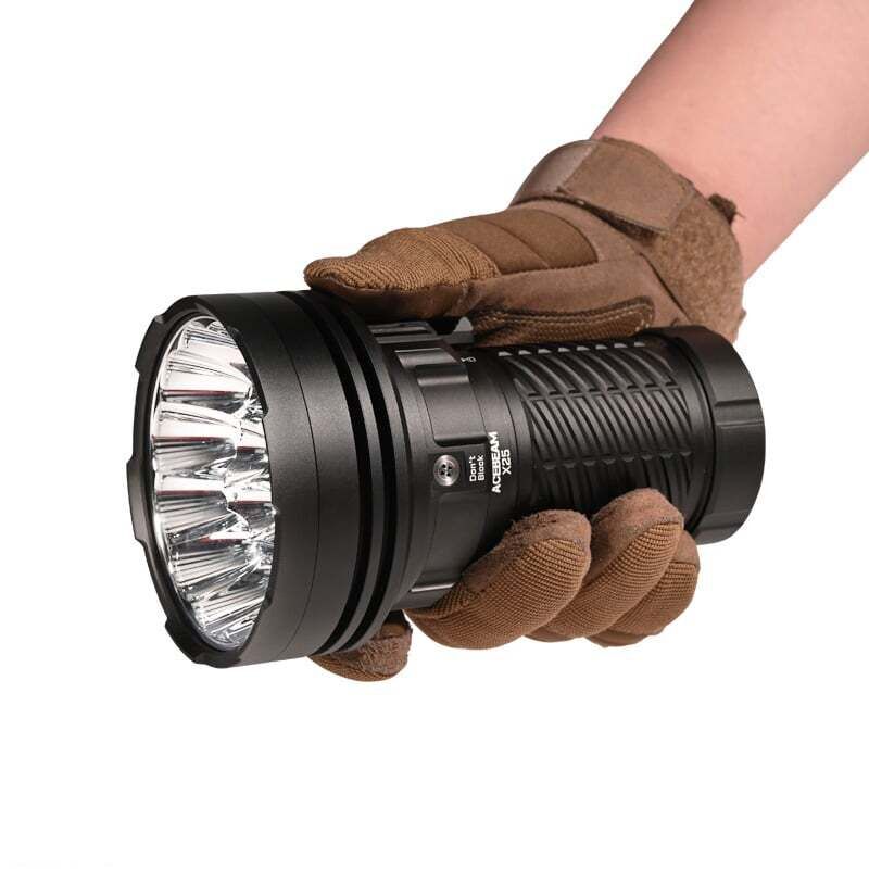 ACEBeam X25 16x SFT25R 22000lm 1505米遠射充電電筒