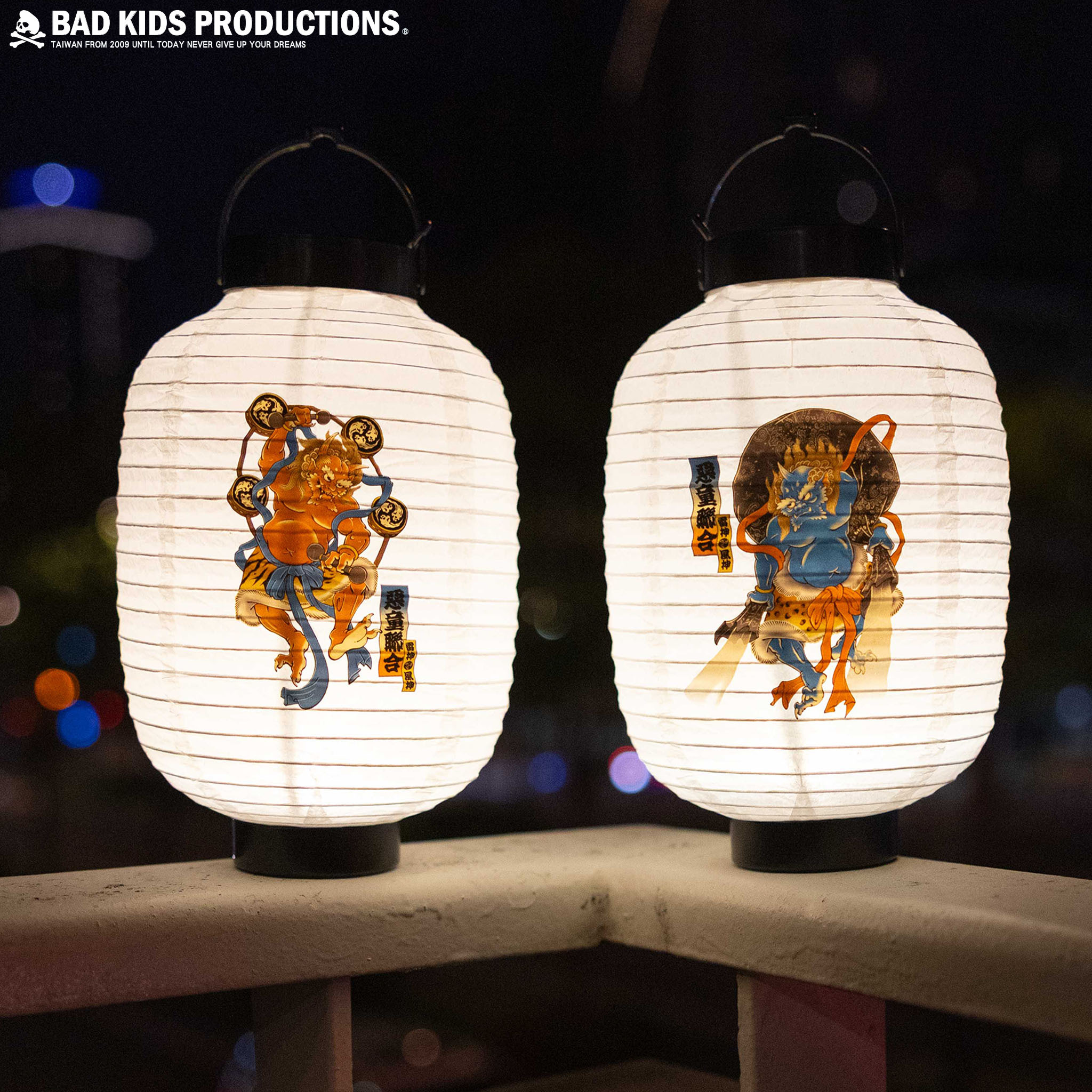 BAD KIDS 惡童 25S/S Fujin & Raijin LED Lantern (風神雷神LED燈籠)