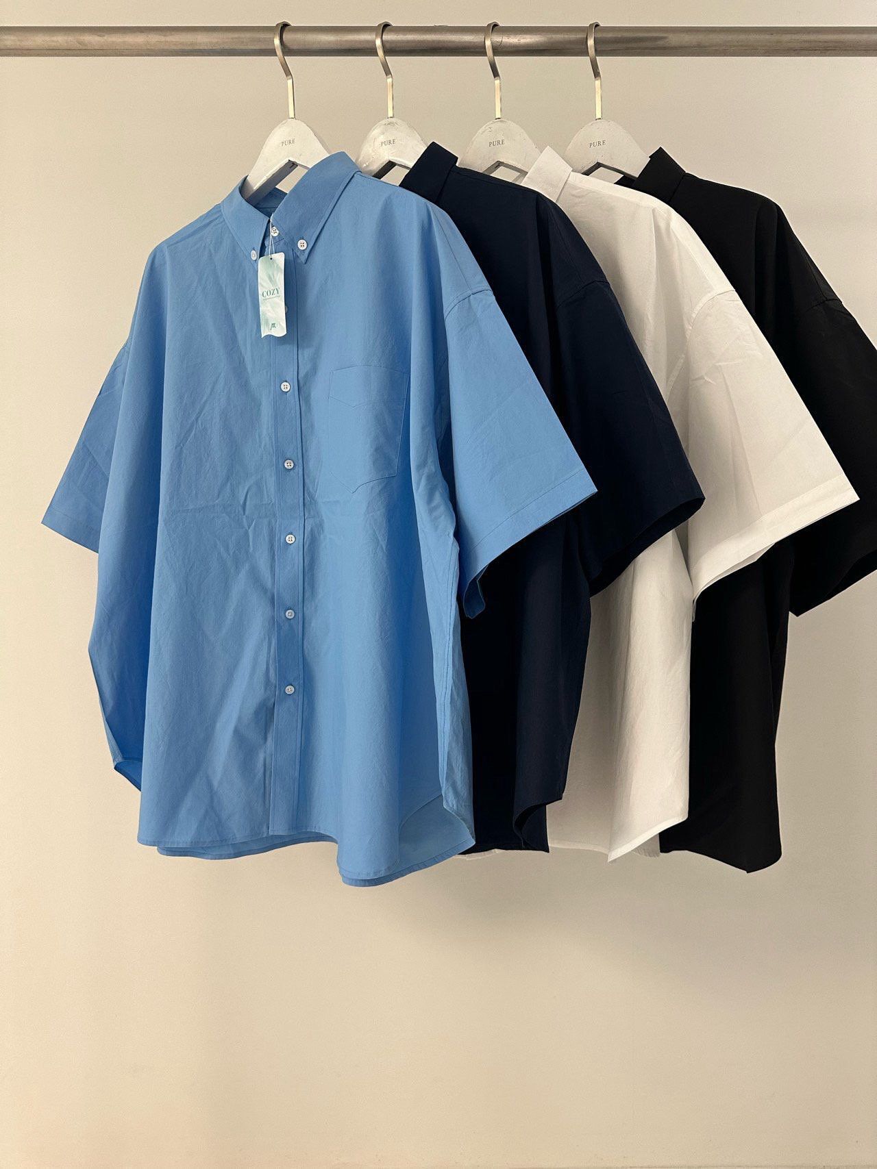 淨色短袖恤衫 PURE-152S