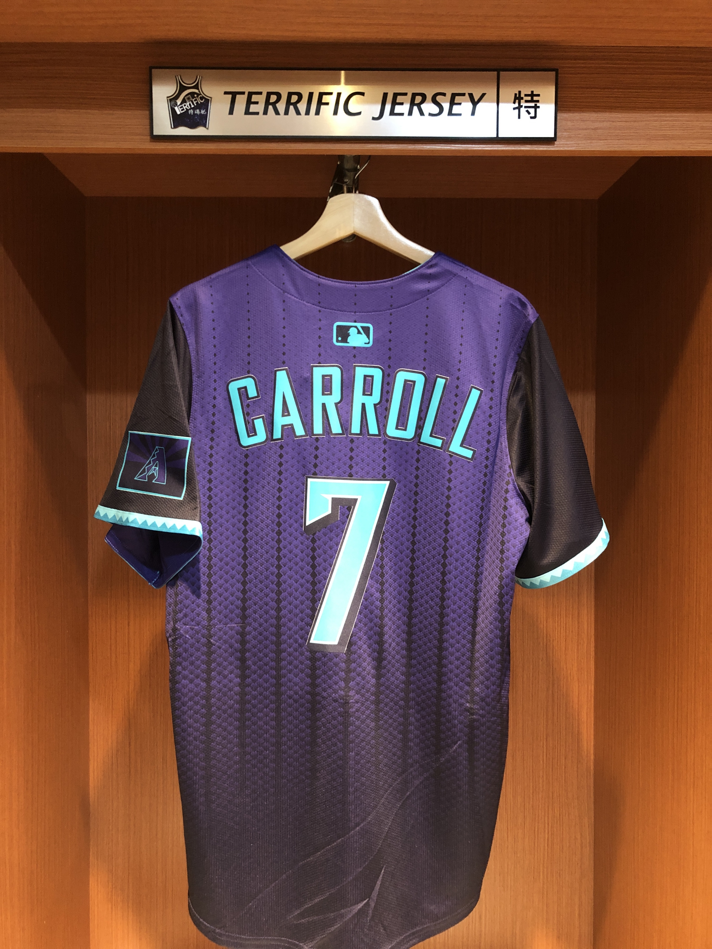 MLB球衣 Corbin Carroll 亞利桑那響尾蛇城市 Nike Limited Player Name Jersey 球迷版 熱轉印 全新