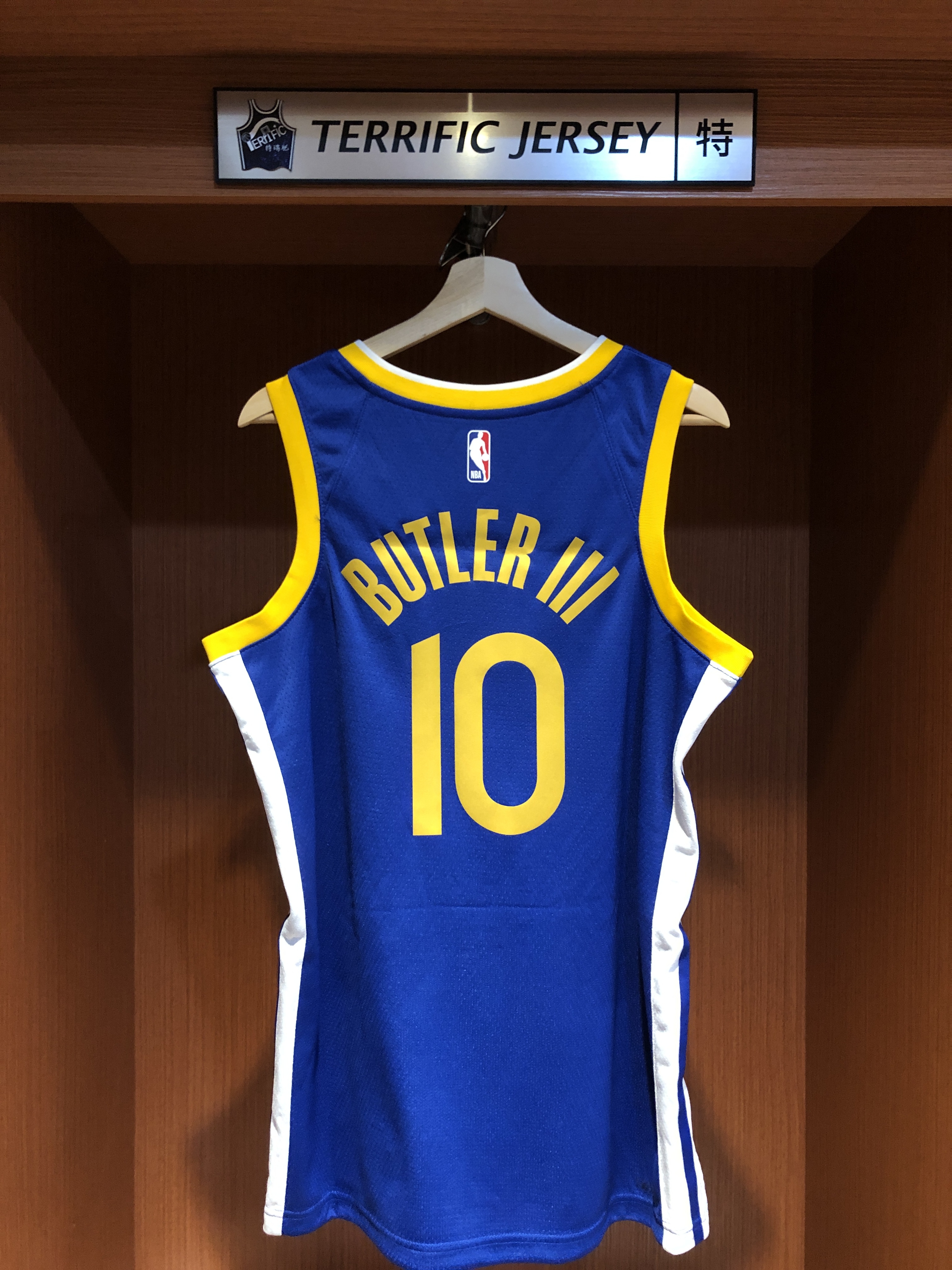 NBA球衣 Jimmy Butler 金州勇士藍 Icon NIke Swingman 球迷版 熱轉印 全新