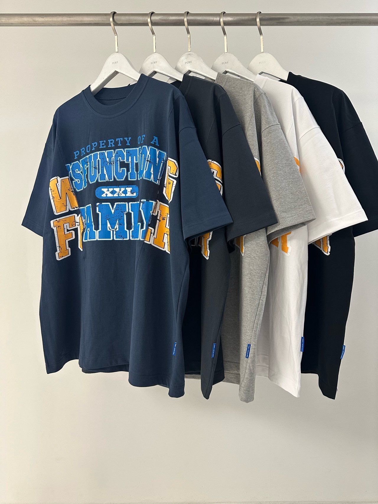 英文字短袖Tee PURE-157T