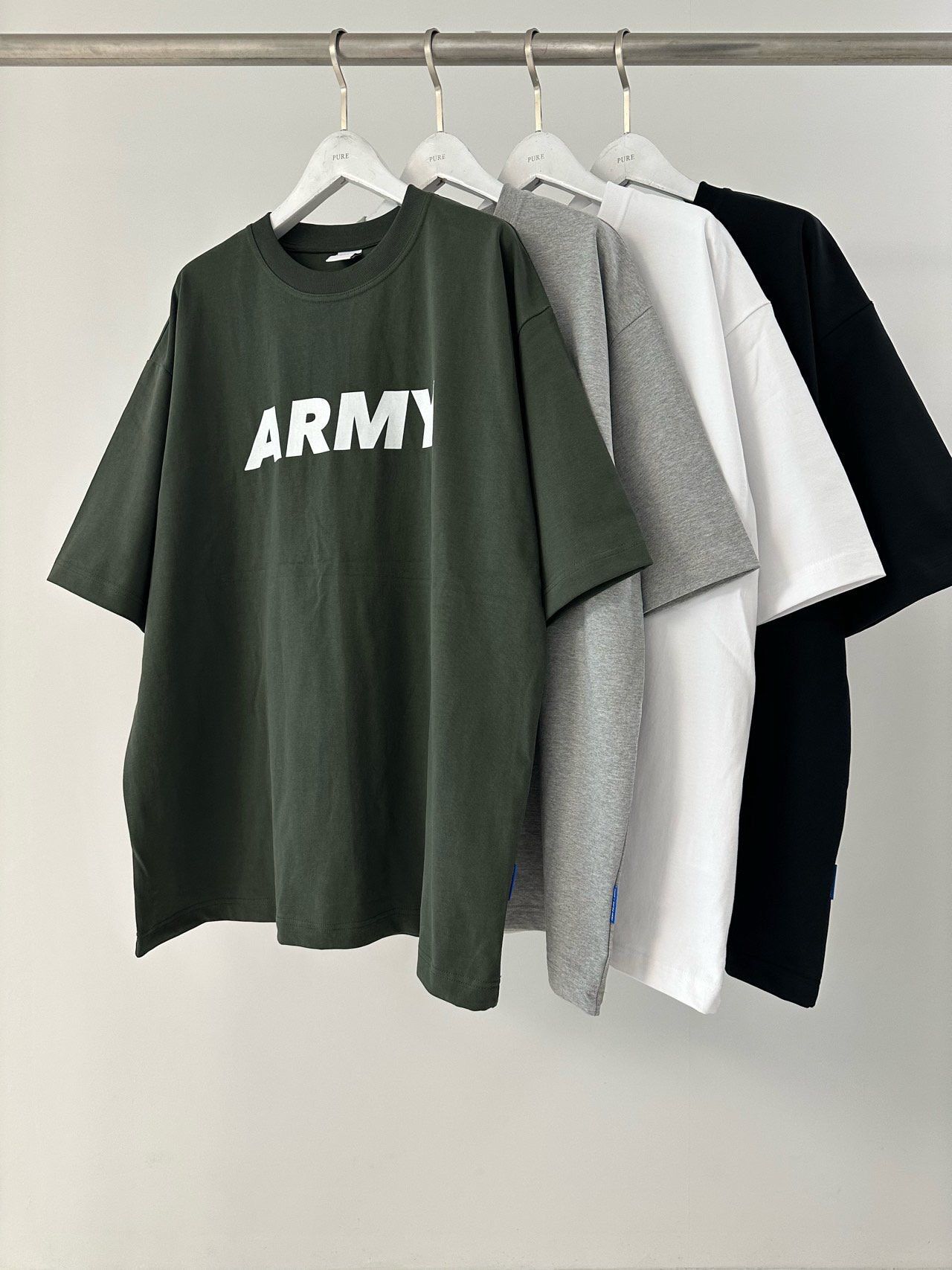 英文字短袖Tee PURE-159T