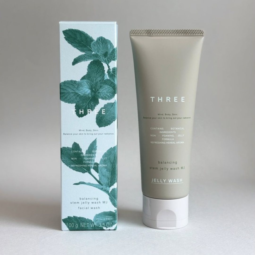 [限定] THREE Balancing Stem Jelly Wash MJ 100g