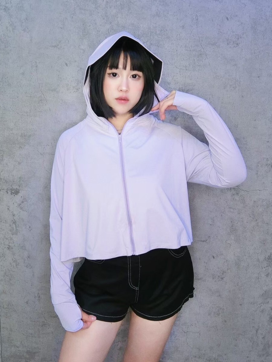 涼感防曬短版外套