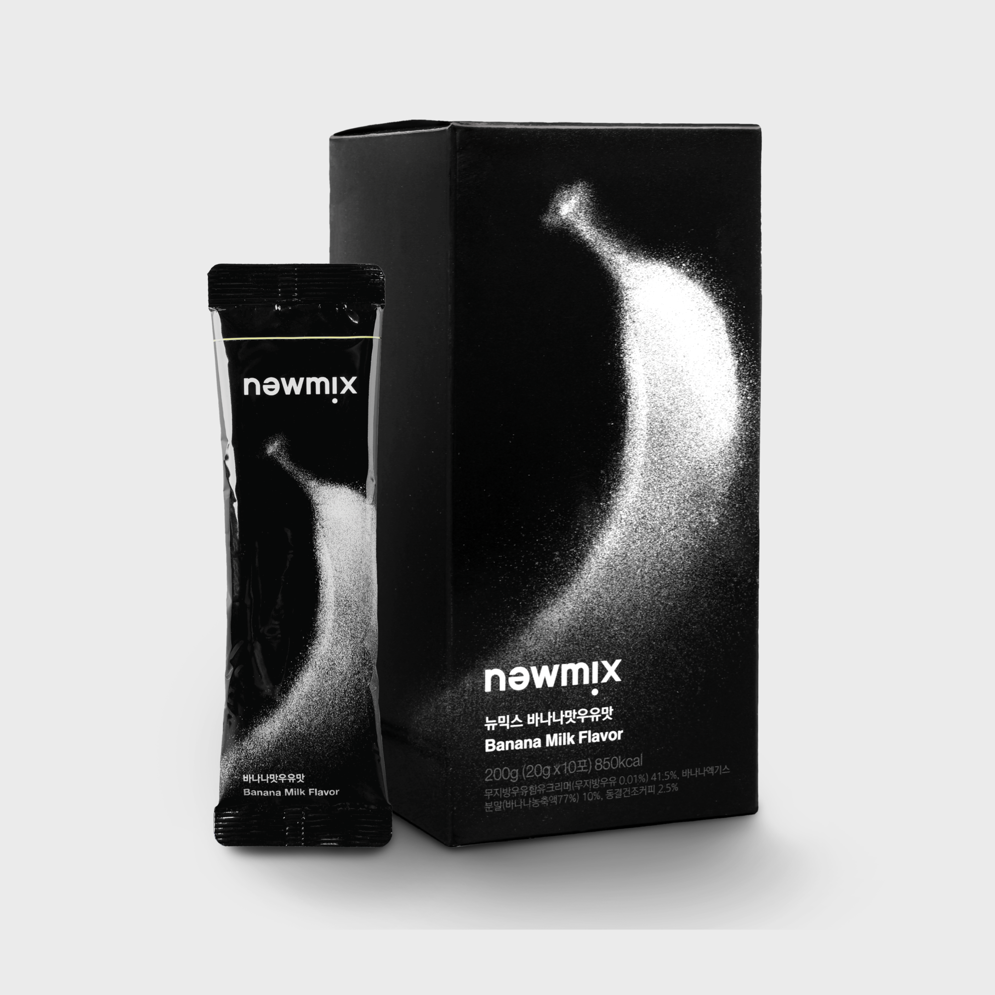 NEWMIX Coffee Banana Milk Flavor 200g (20g x 10 Packets)